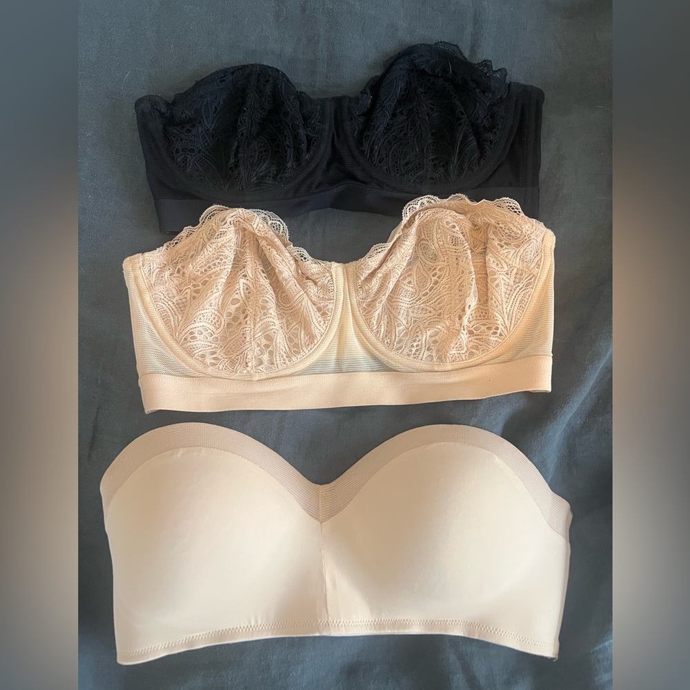 Lively Trio Strapless Bras